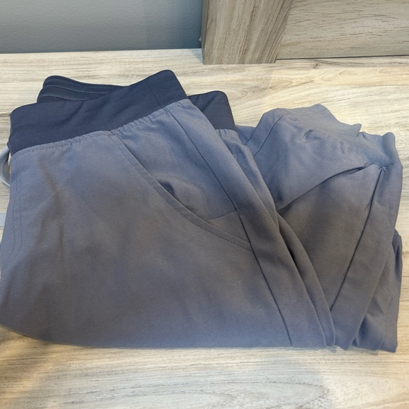 Figs jogger pants -blue/purple shade like new - Picture 1 of 1